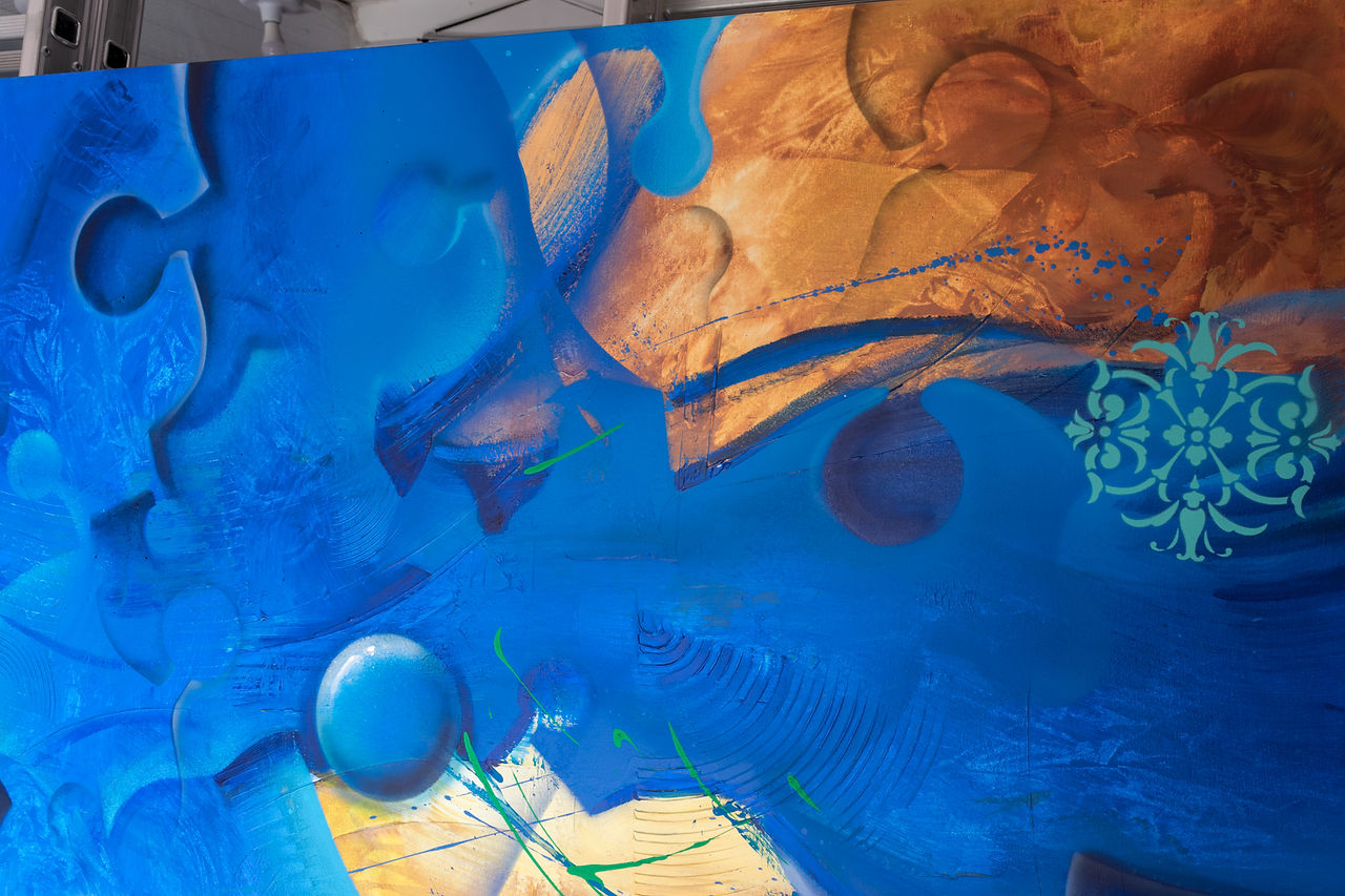 Telas Abstratas Grandes (14)