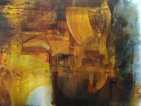 Duas Pinturas Contemporâneas Sob Encomenda