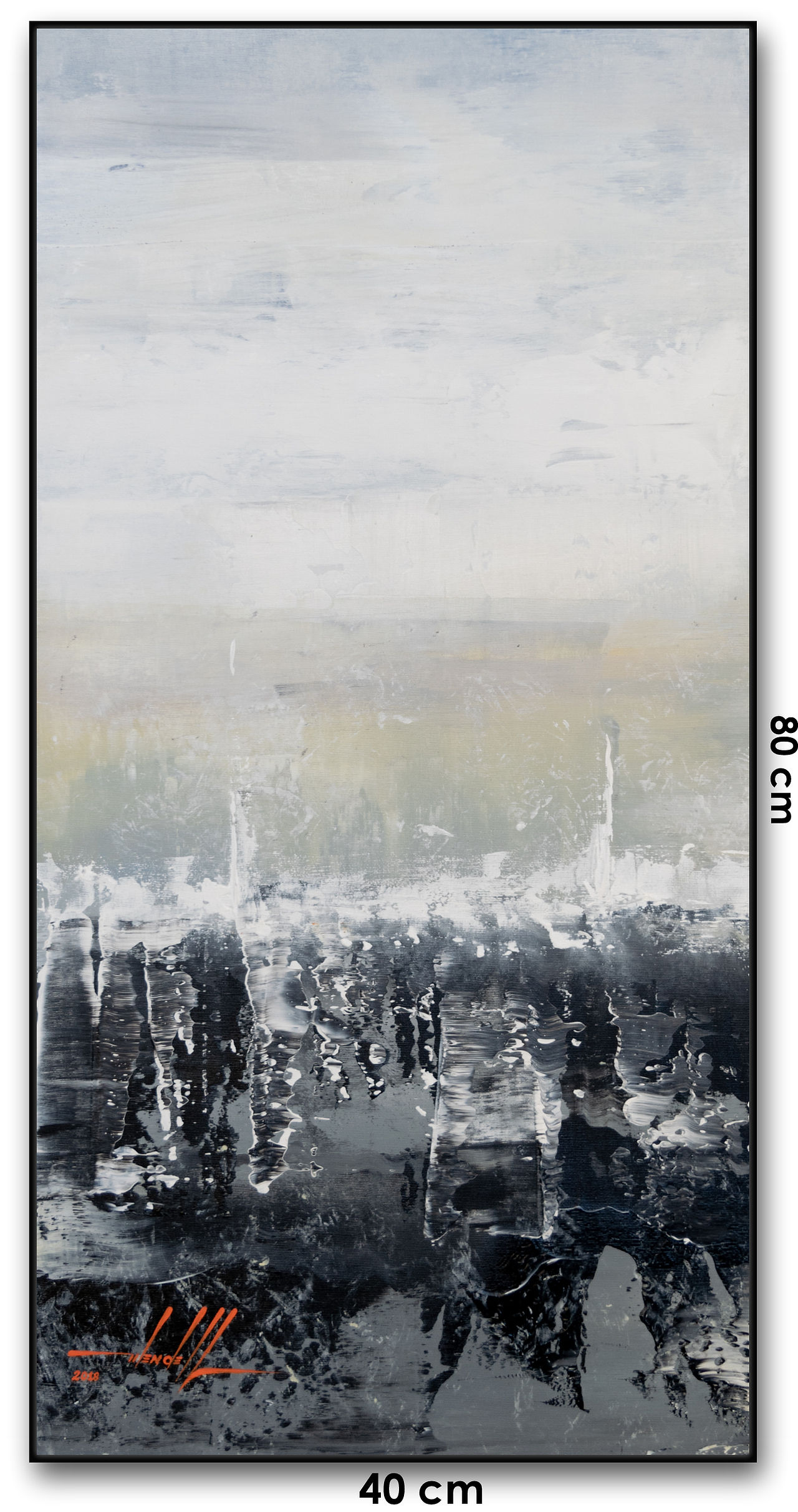 quadro com moldura arte abstrata (1)