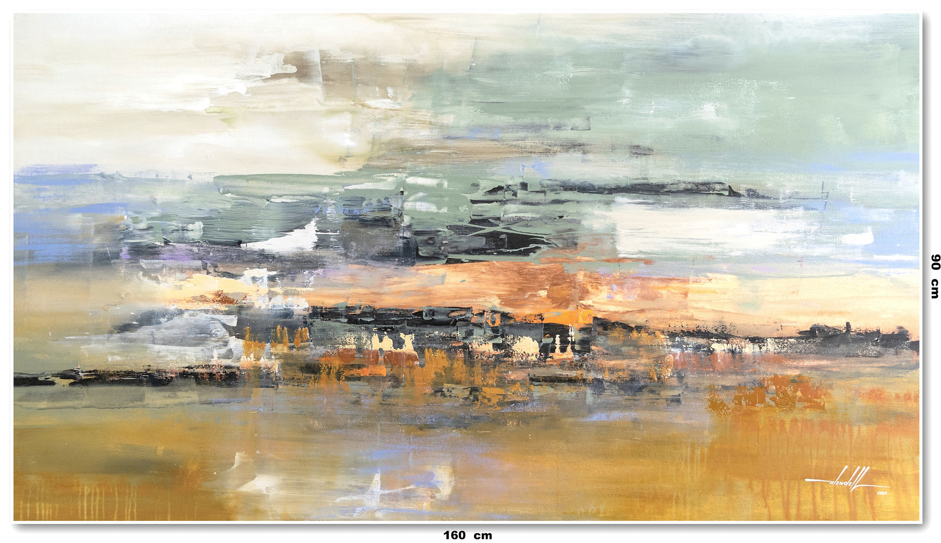 Tela_Abstrata_Em_Tinta_Ãleo_1,60_m_X_0,