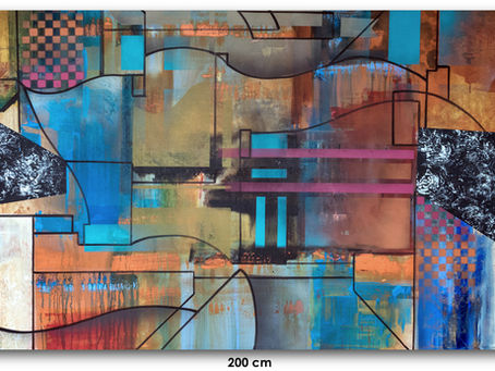 Artes Visuais - Pintura Contemporânea em Tela