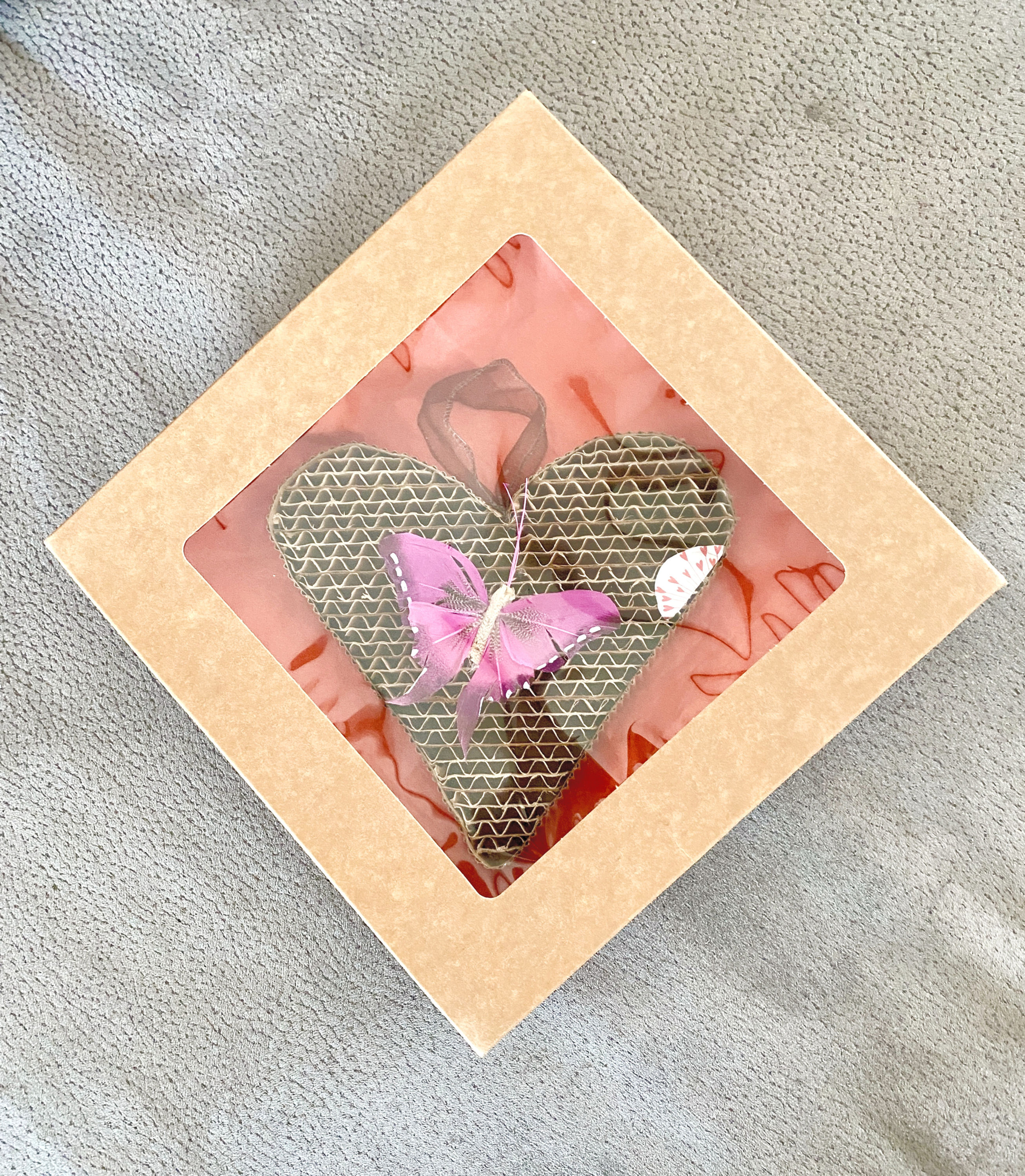 petit coeur emballé