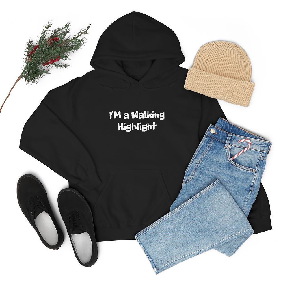 Thumbnail: WALKING HIGHLIGHT HOODIE (Unisex Heavy Blend™ Hooded Sweatshirt)