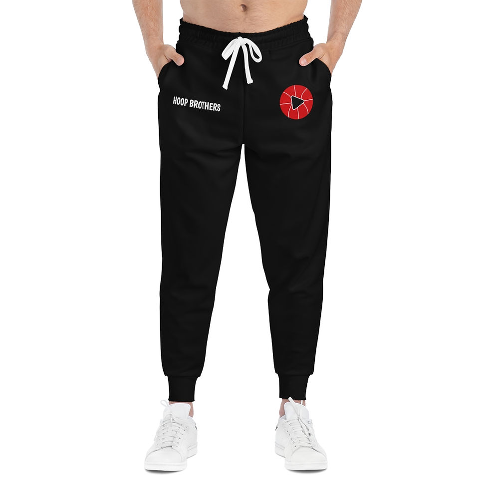 Thumbnail:  Athletic Joggers (AOP) Black