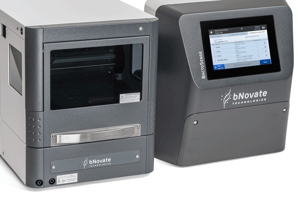 BactoSense Multi water quality monitoring with bNovate BactoSense multi