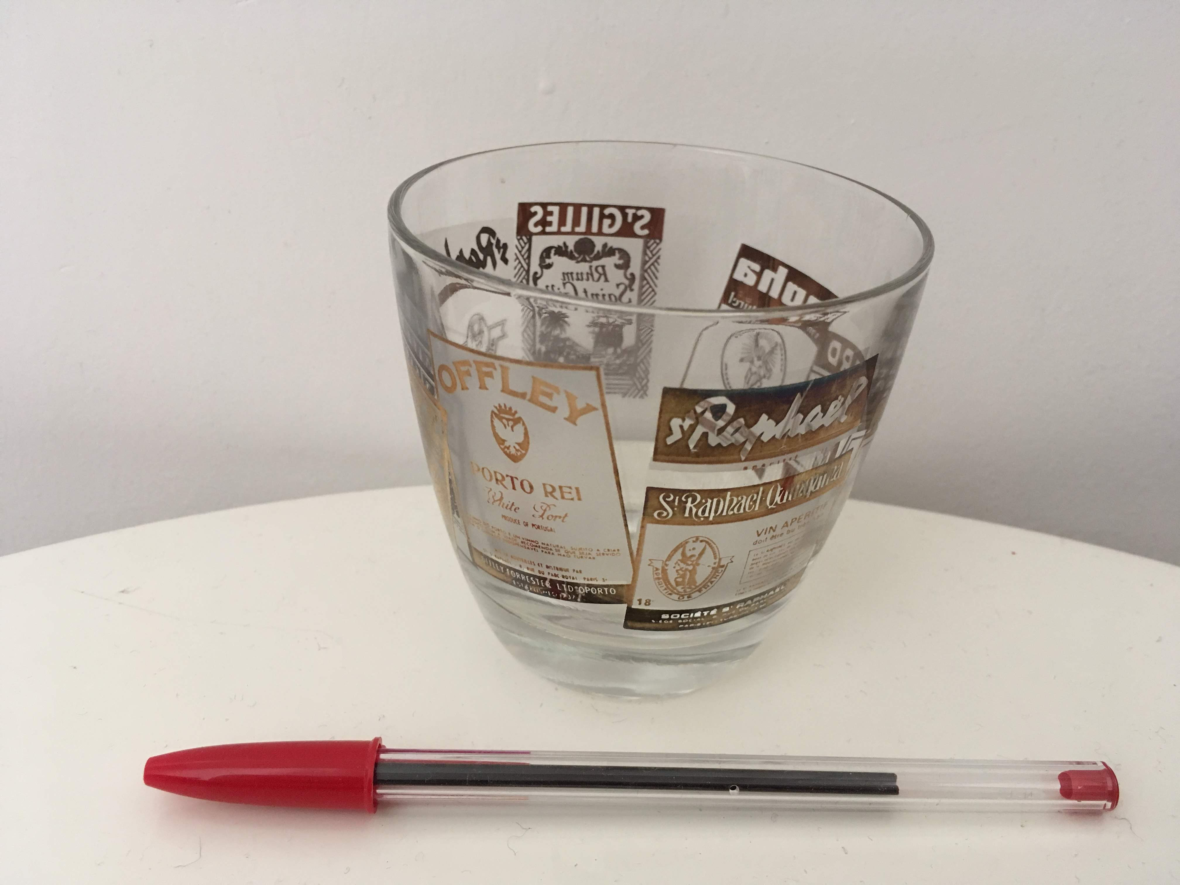 22.アンティーク　ロックグラス