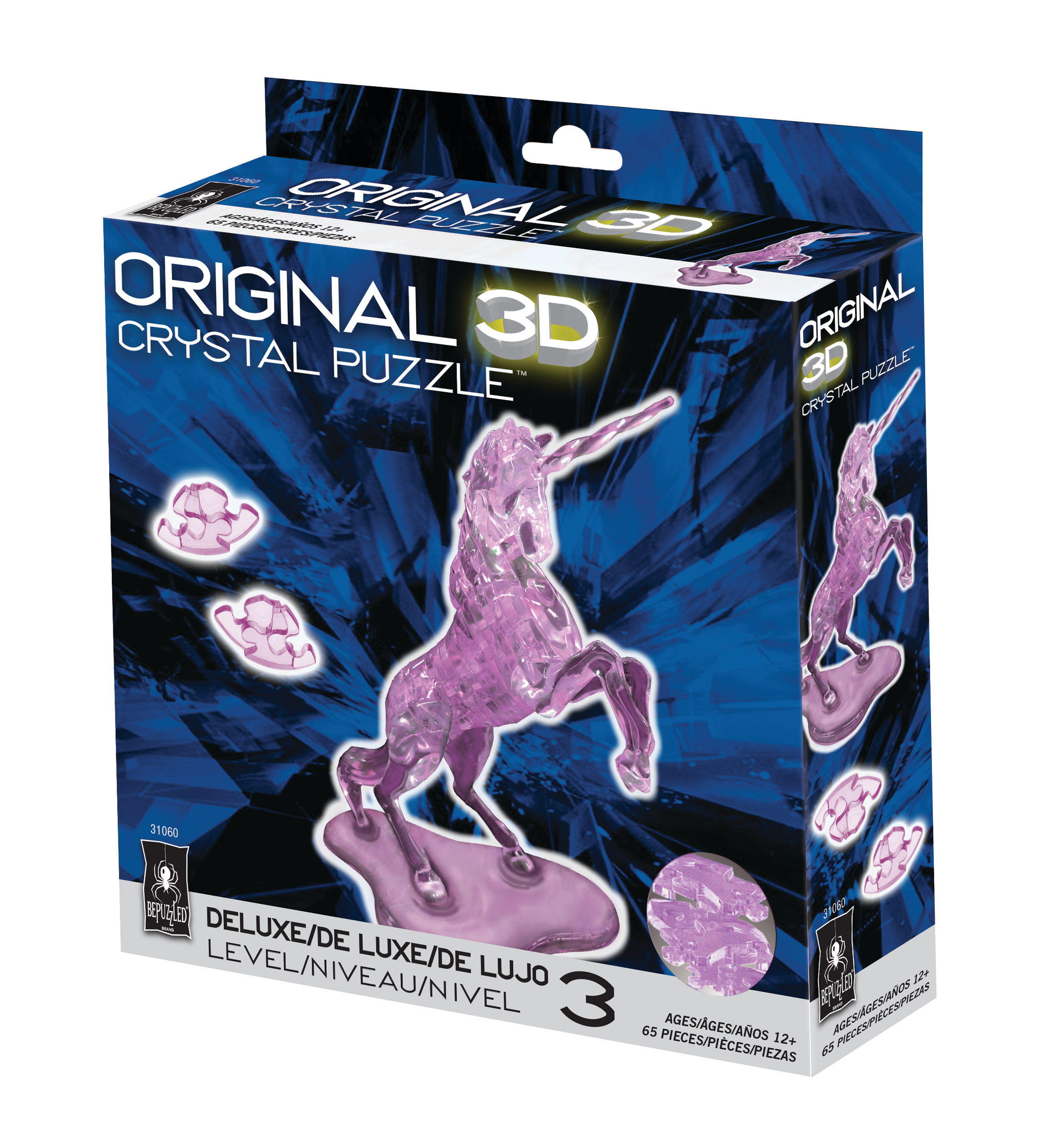 Unicorn Deluxe Crystal Puzzle BePuzzled