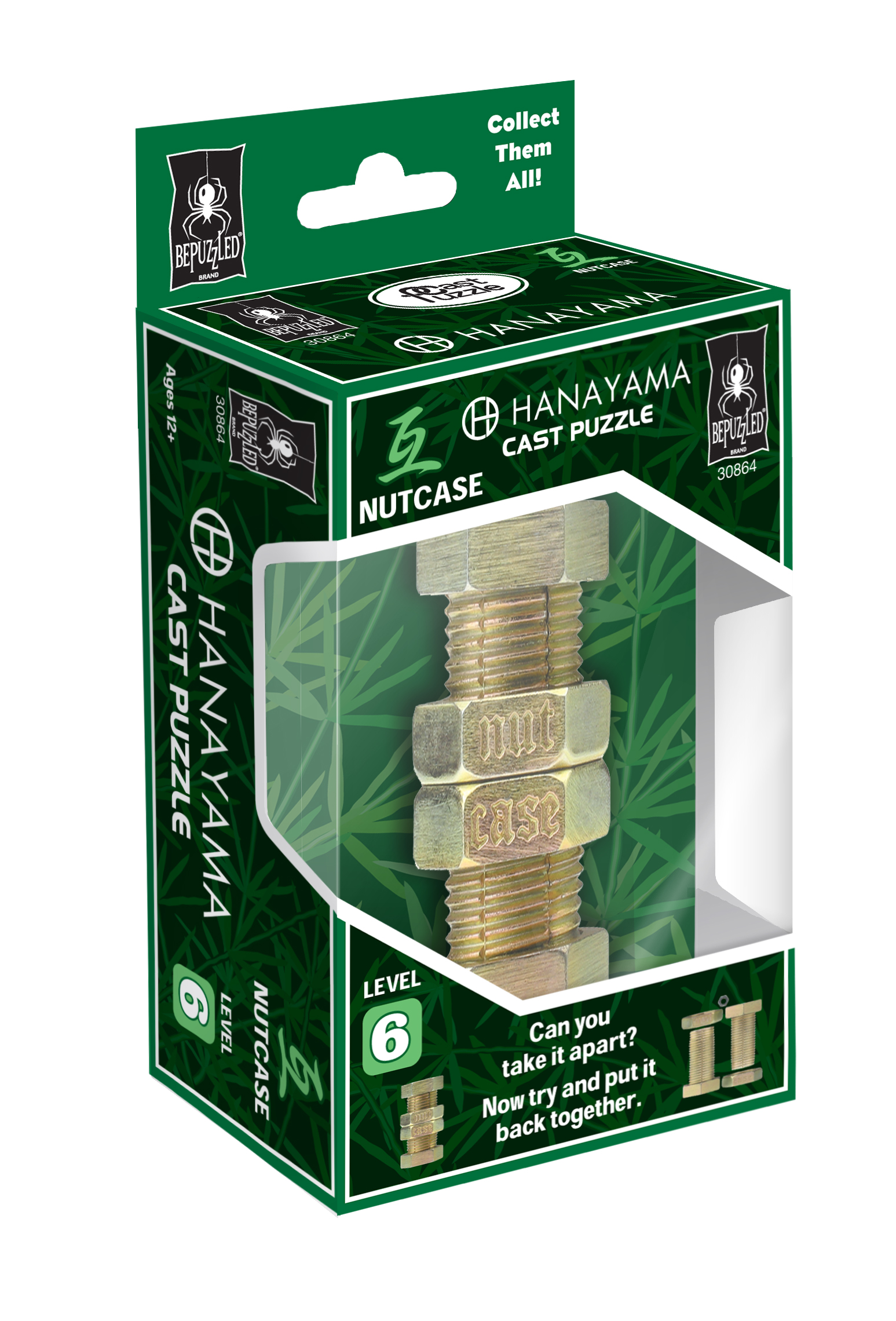 Nutcase Hanayama Cast Puzzle BePuzzled