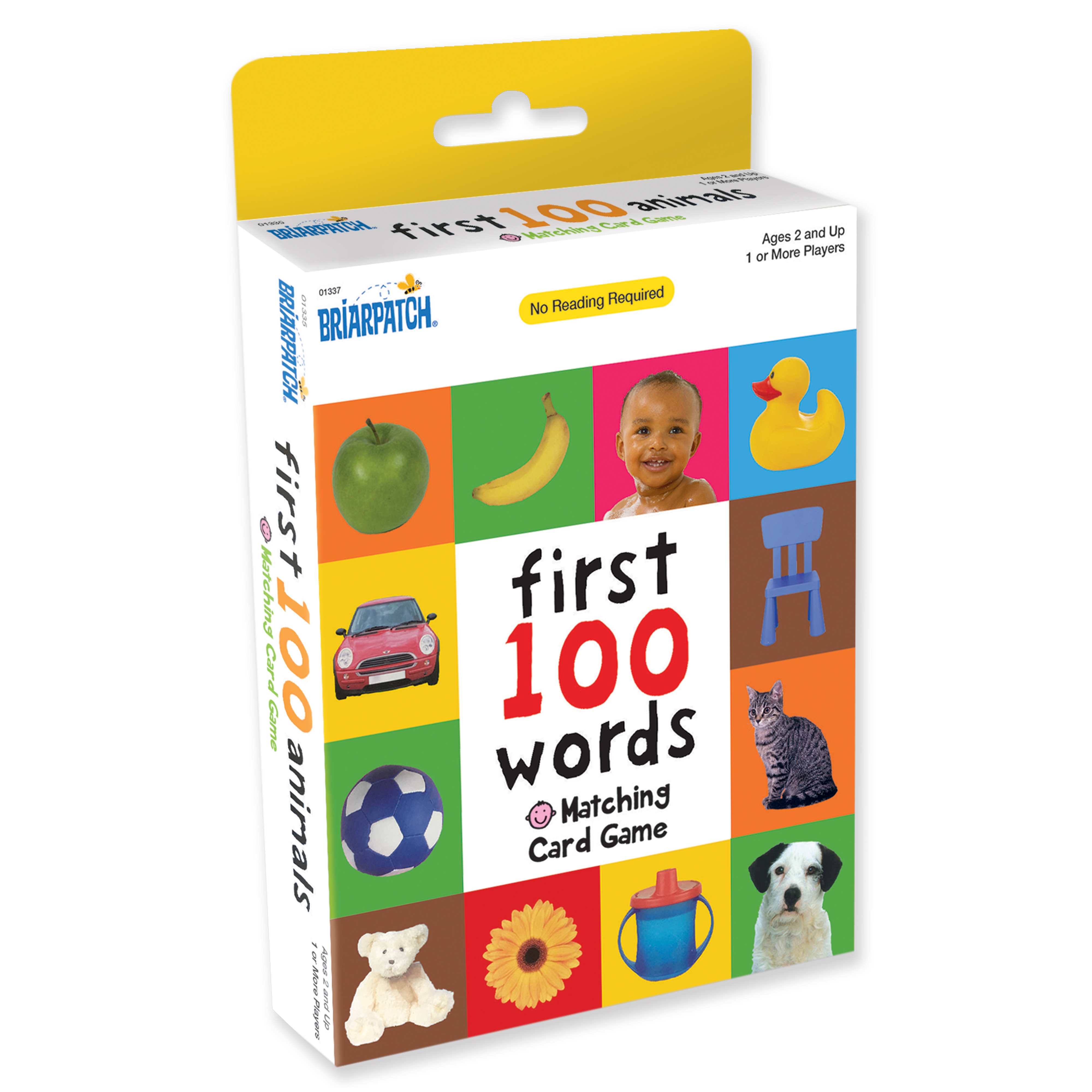 First 100 Matching Card Game Words