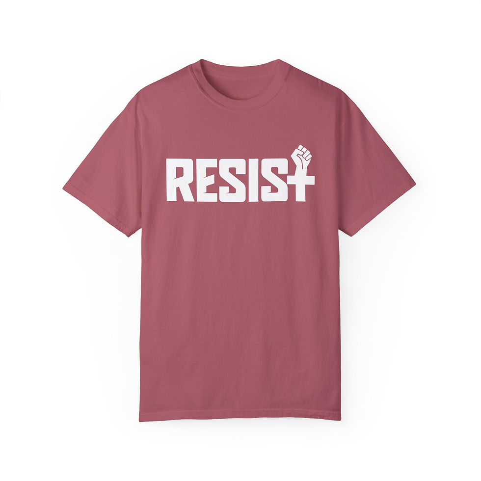 Thumbnail: RESIST | Unisex Garment-Dyed T-shirt