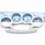 Thumbnail: Solid Steel Knuckle Duster Brass Knuckle - Silver