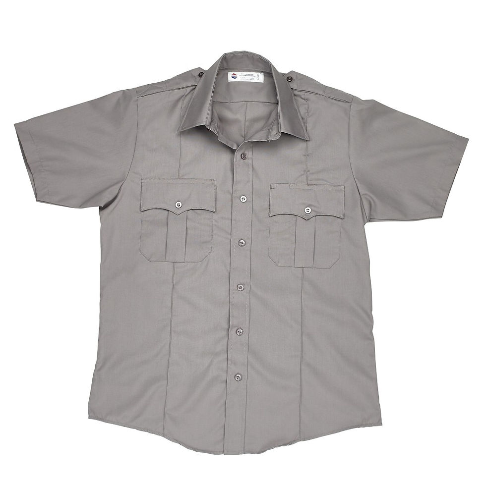 Thumbnail: Liberty Uniform Poly Cotton Short Sleeve Shirt