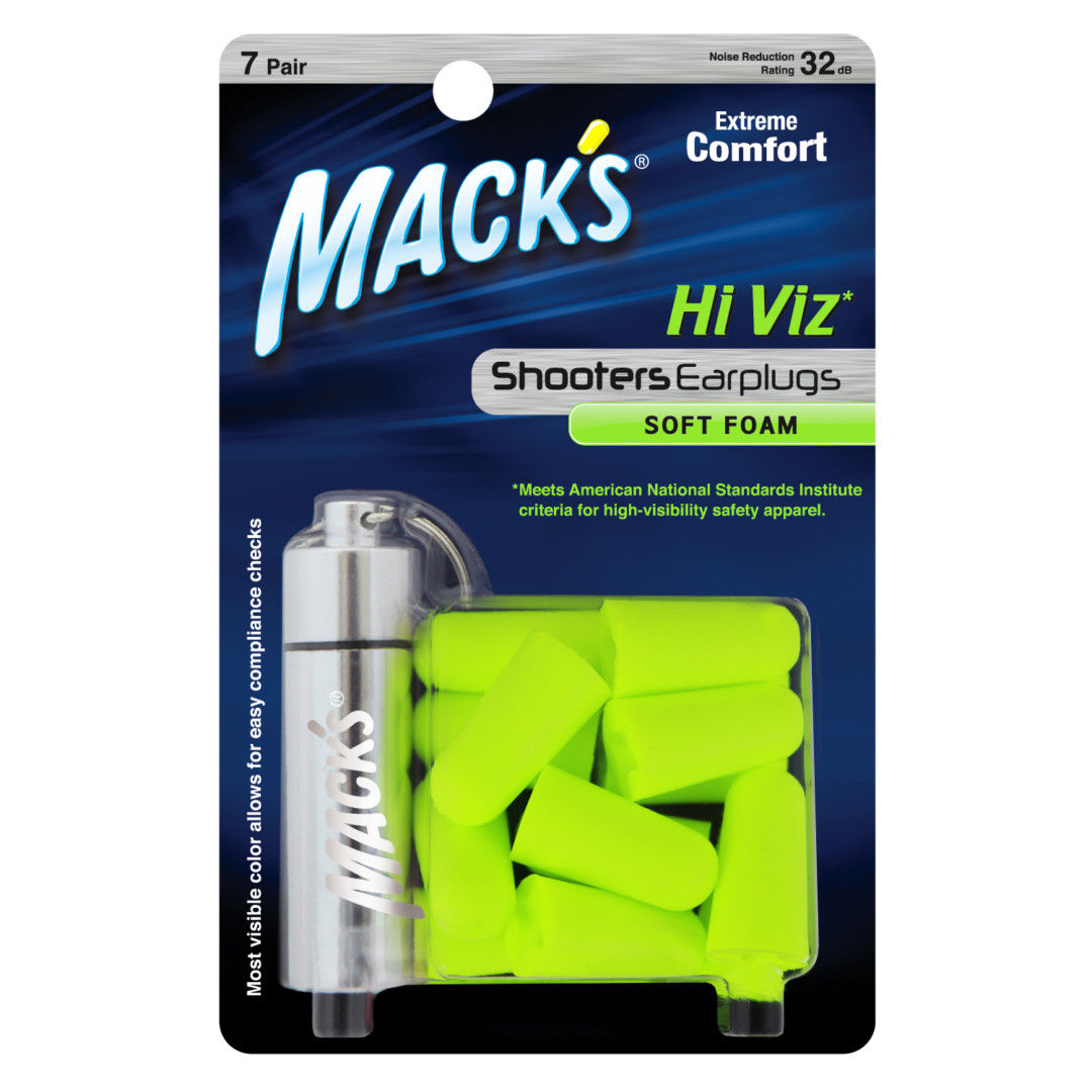 Hi Viz Soft Foam Earplugs