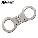 Thumbnail: Hinged Solid Steel Handcuffs