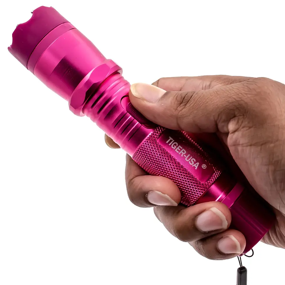 Thumbnail: Tiger-USA Xtreme® 100 Mill V Tiger-Omega Stun Gun Flashlight
