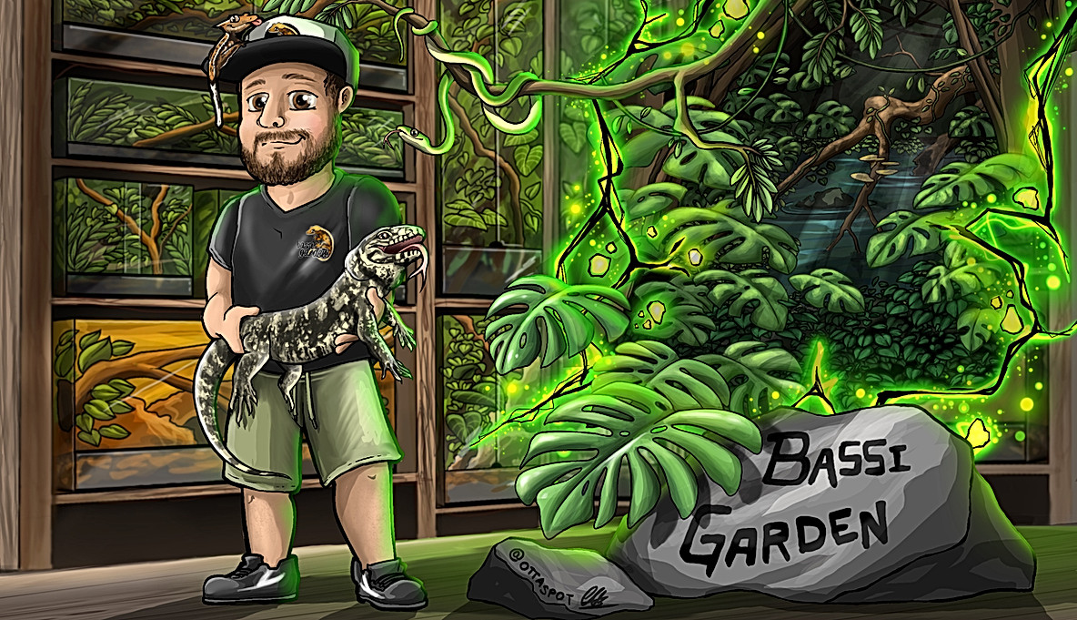 disegno di Bassi Garden