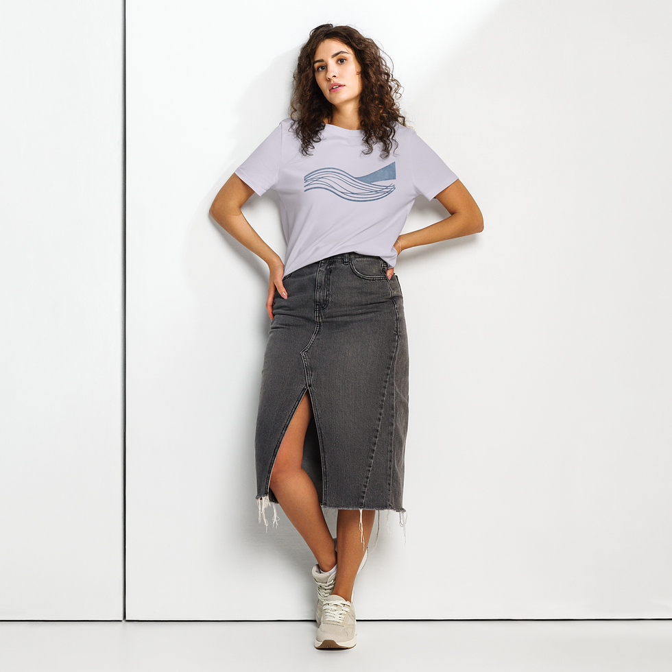 Thumbnail: Geometric Flow Tee - Women's