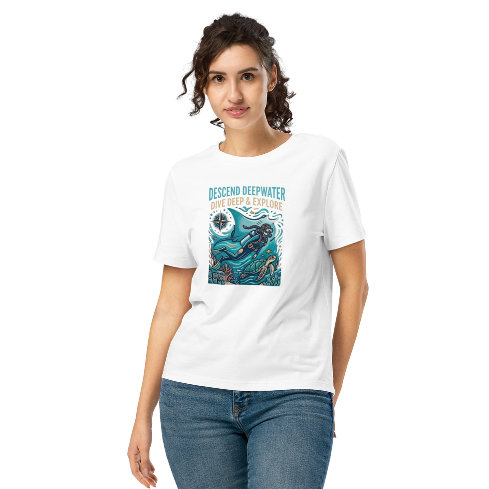 Thumbnail: Dive Deep & Explore Tee - Women's