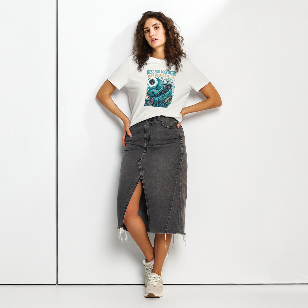 Thumbnail: Dive Deep & Explore Tee - Women's