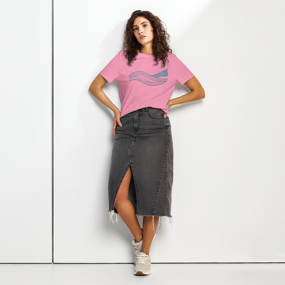 Thumbnail: Geometric Flow Tee - Women's