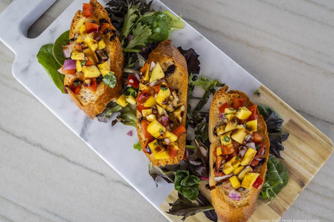 Throw Social Delray Beach the Ginger Brands food menu