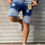 Miniatura: Bermuda jean