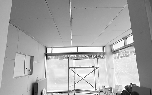 Trockenbau in einem Büro verbaut von Alpenblick Bau & Service