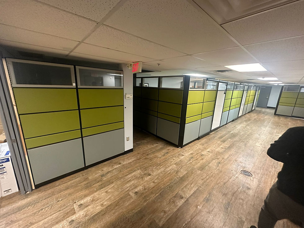 Thumbnail: Teknion Private Office with Sliding Doors
