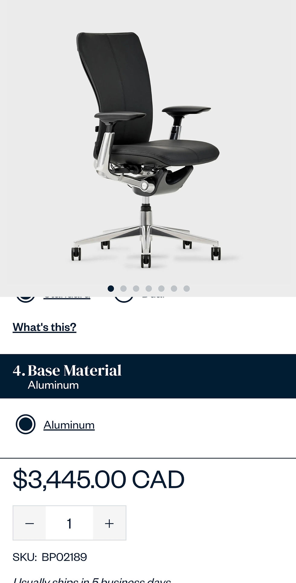 Thumbnail: Haworth Zody Office Chair(5)