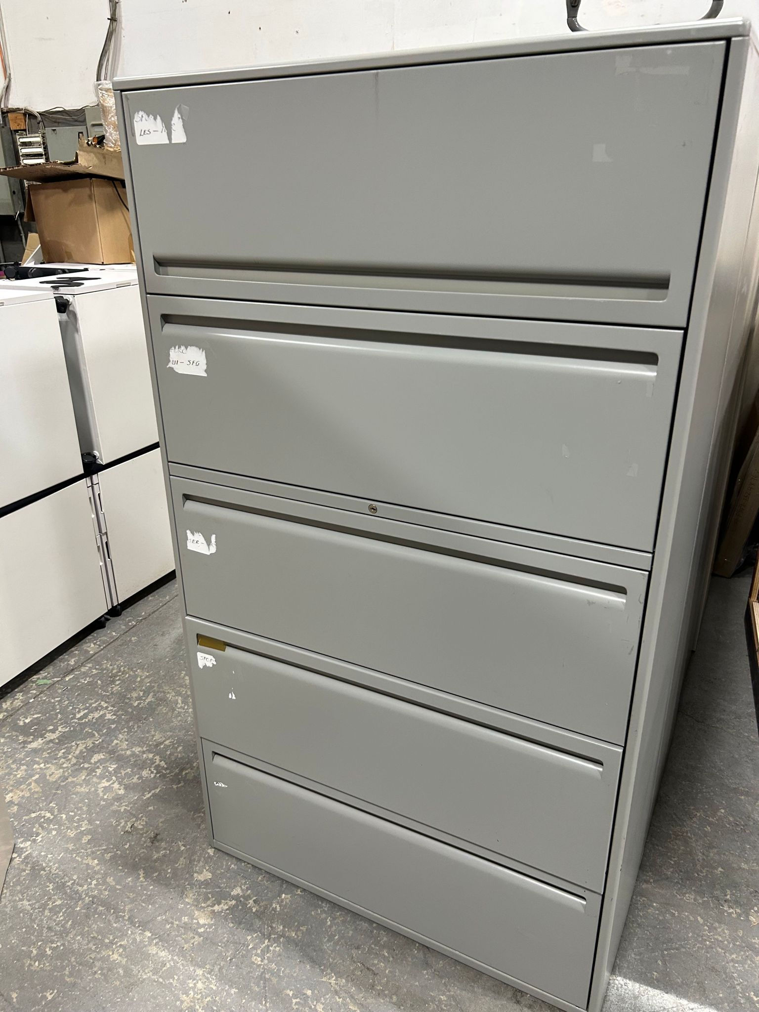 Haworth 5 Drawer Filing Cabinet(2)
