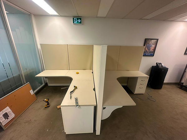 Used office cubicles