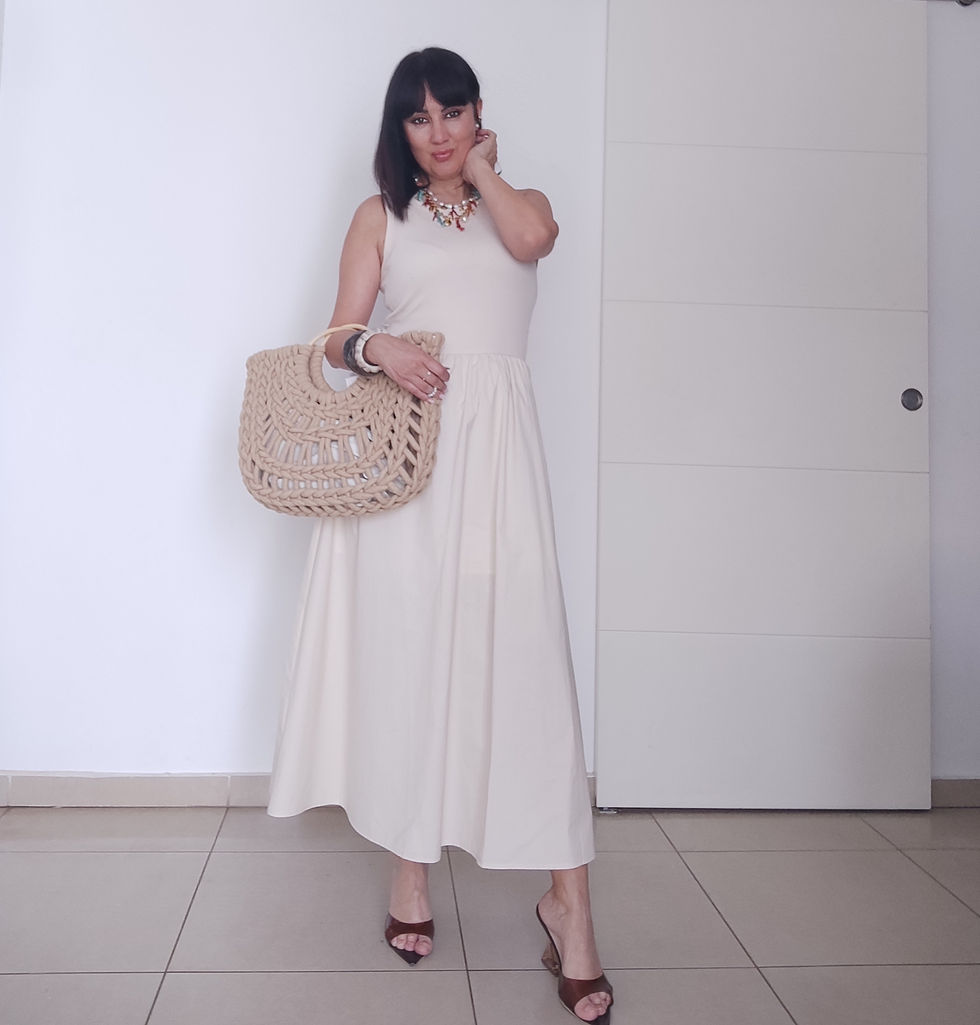 Miniatura: Vestido fiji beige