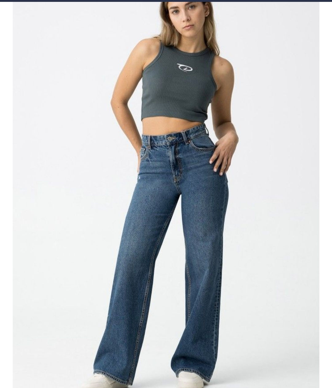 Vaquero Kylie oscuro 