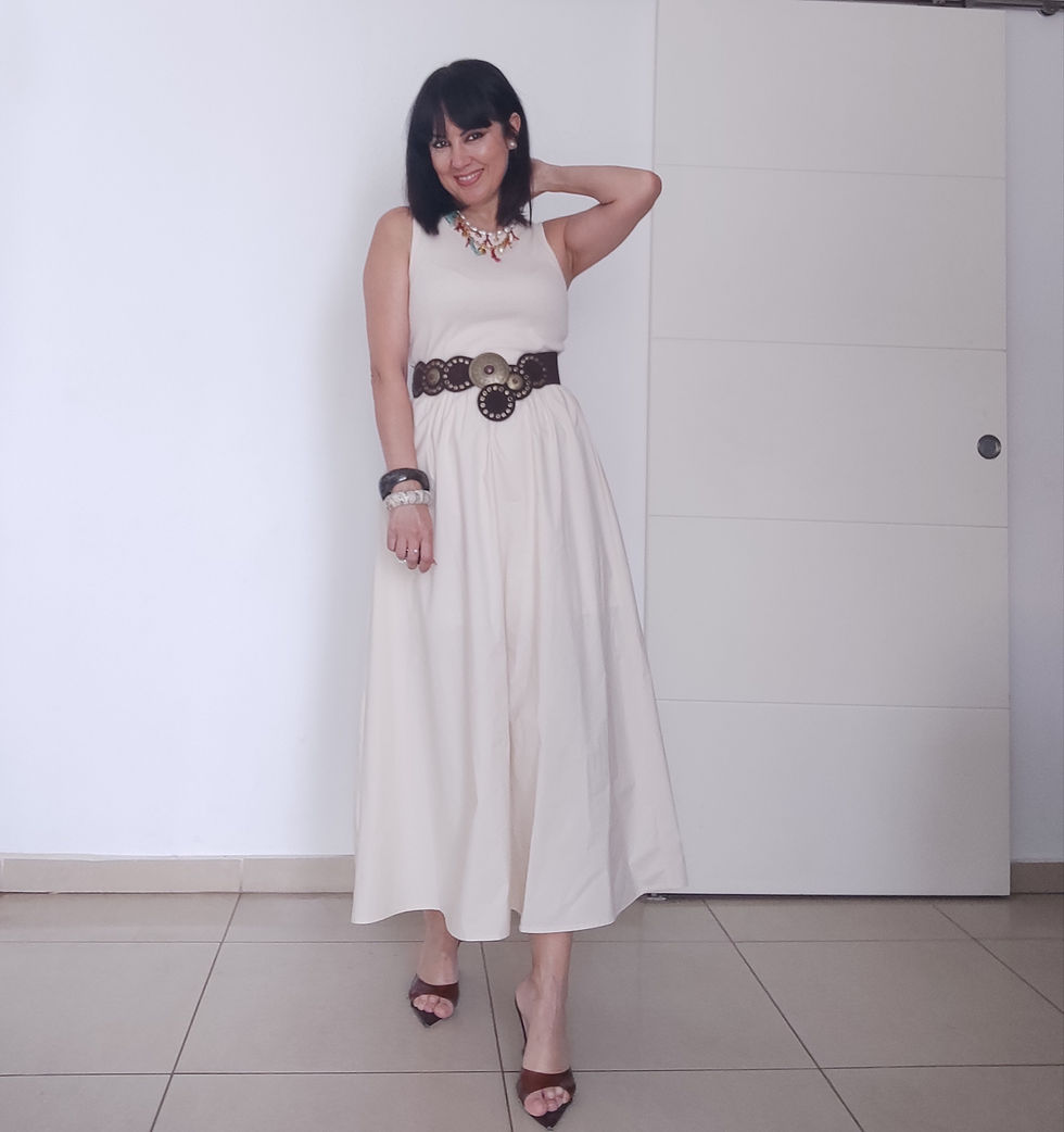 Miniatura: Vestido fiji beige