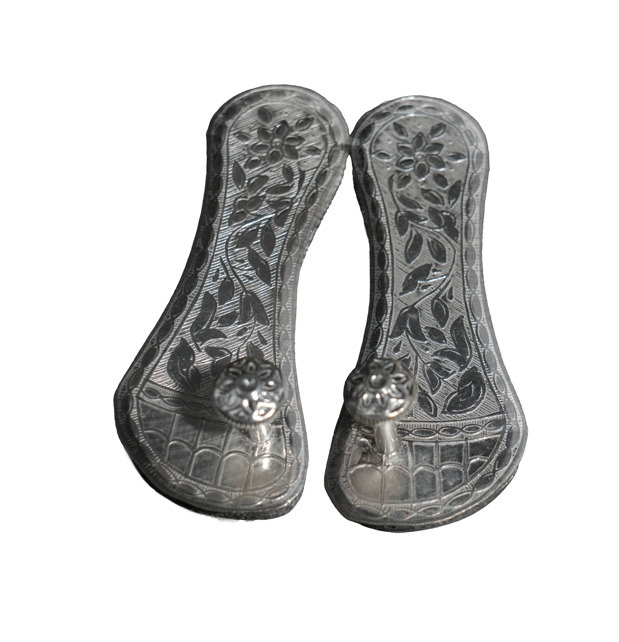 Pure Silver Sacred Paduka