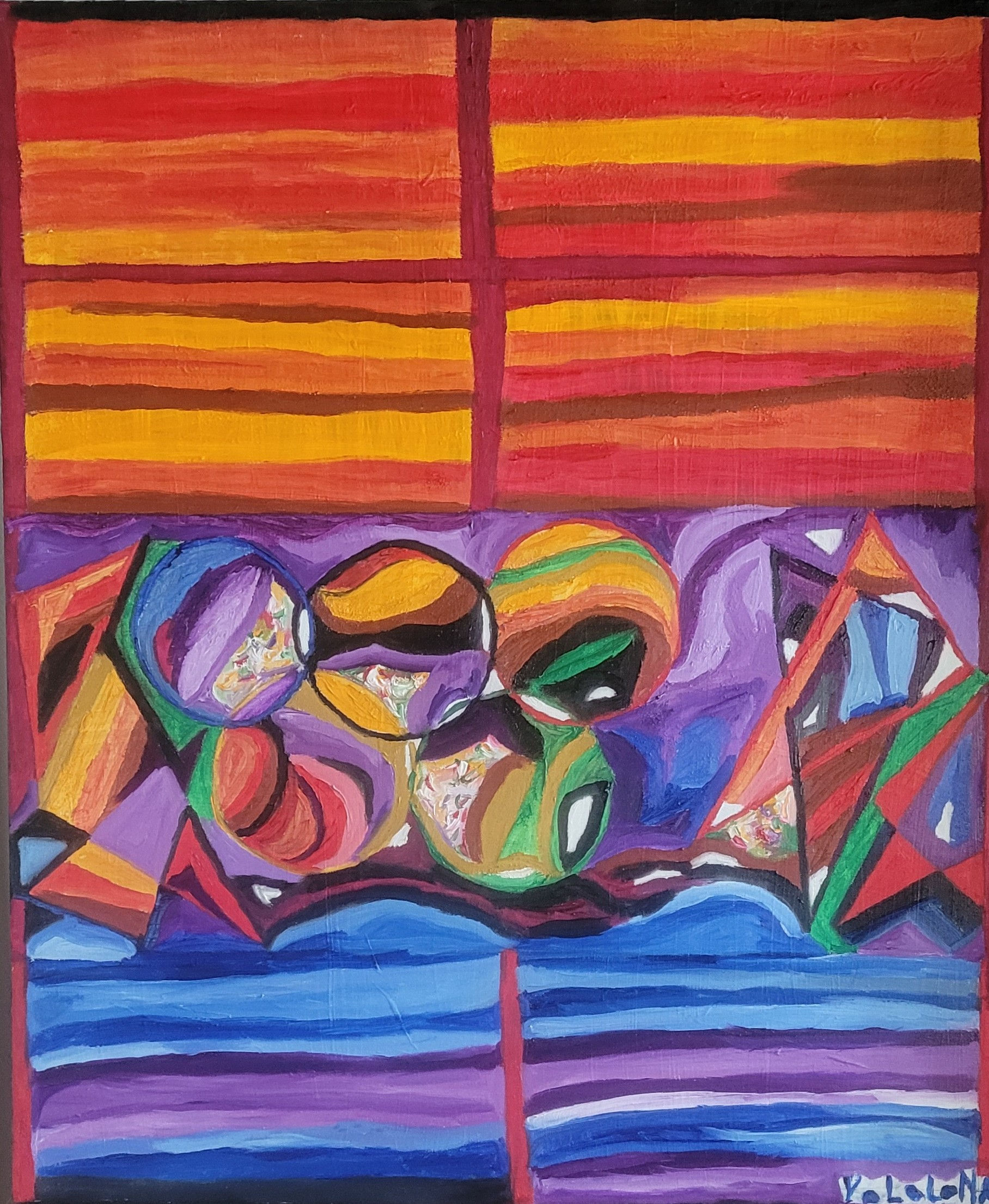 L'esprit olympique façon Rothko