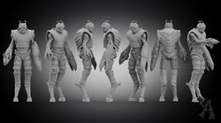 Wrarth Warrior GreyTurns