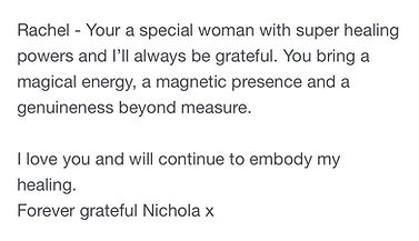 somatic coaching testimonial