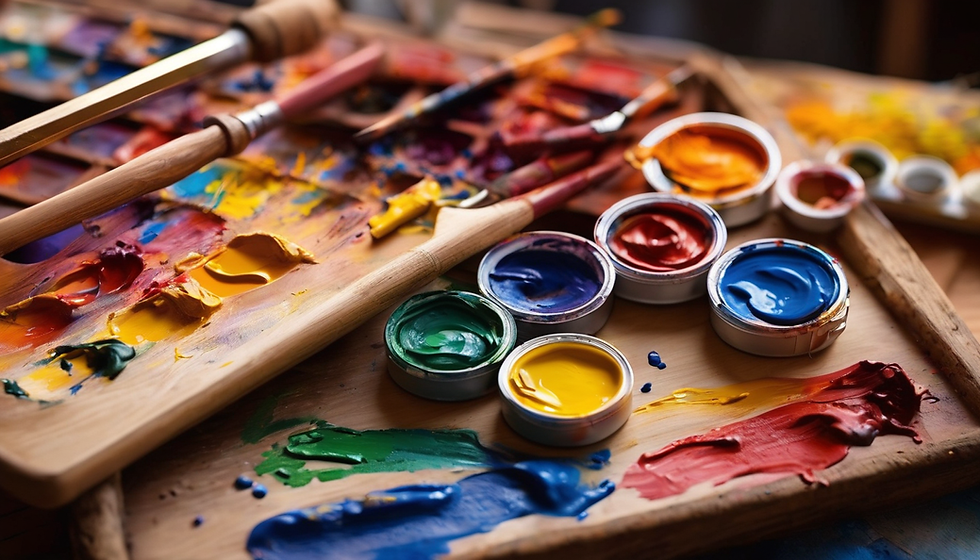 Live Model Oil Painting Session