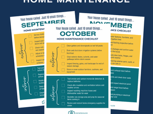 Fall Home Maintenance Checklists