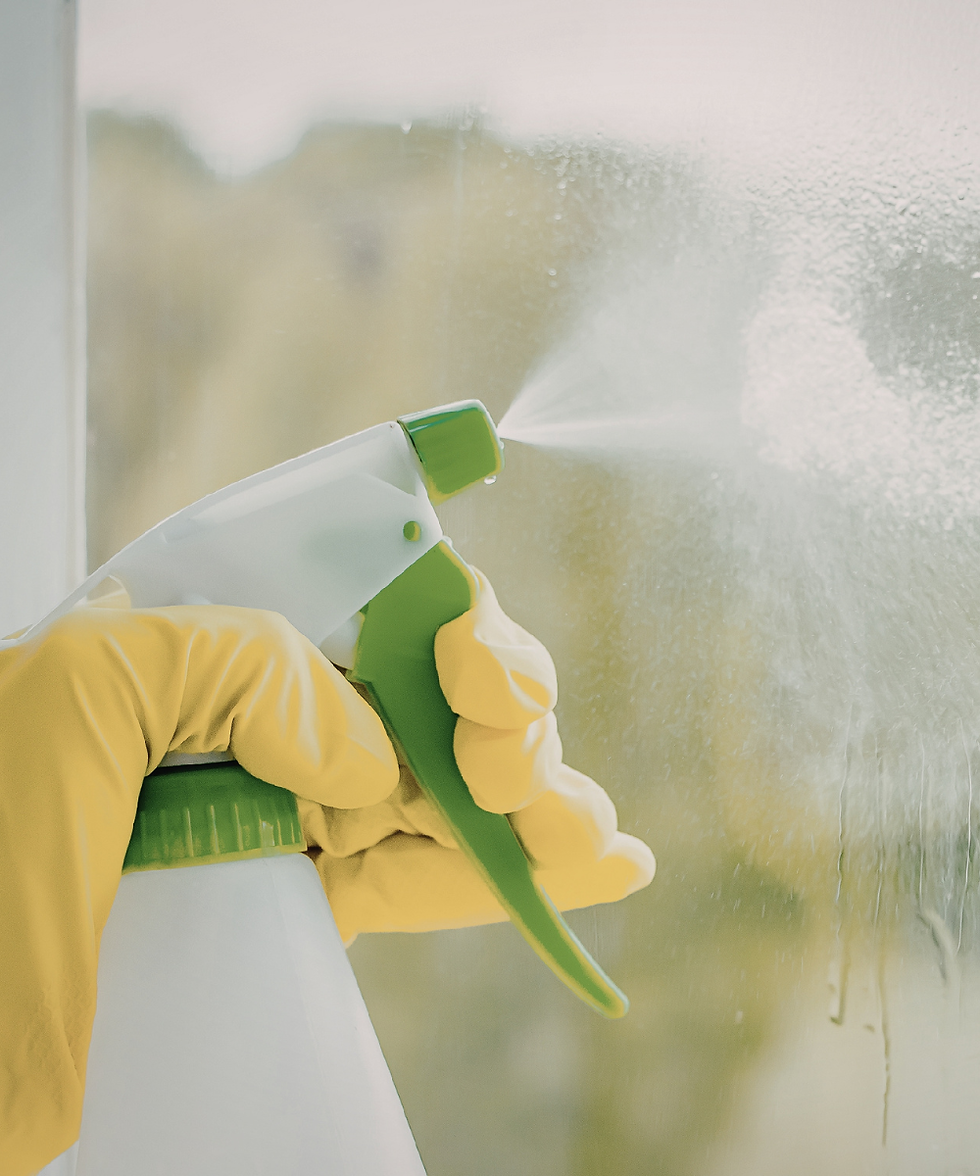 Using safe products to clean your home
