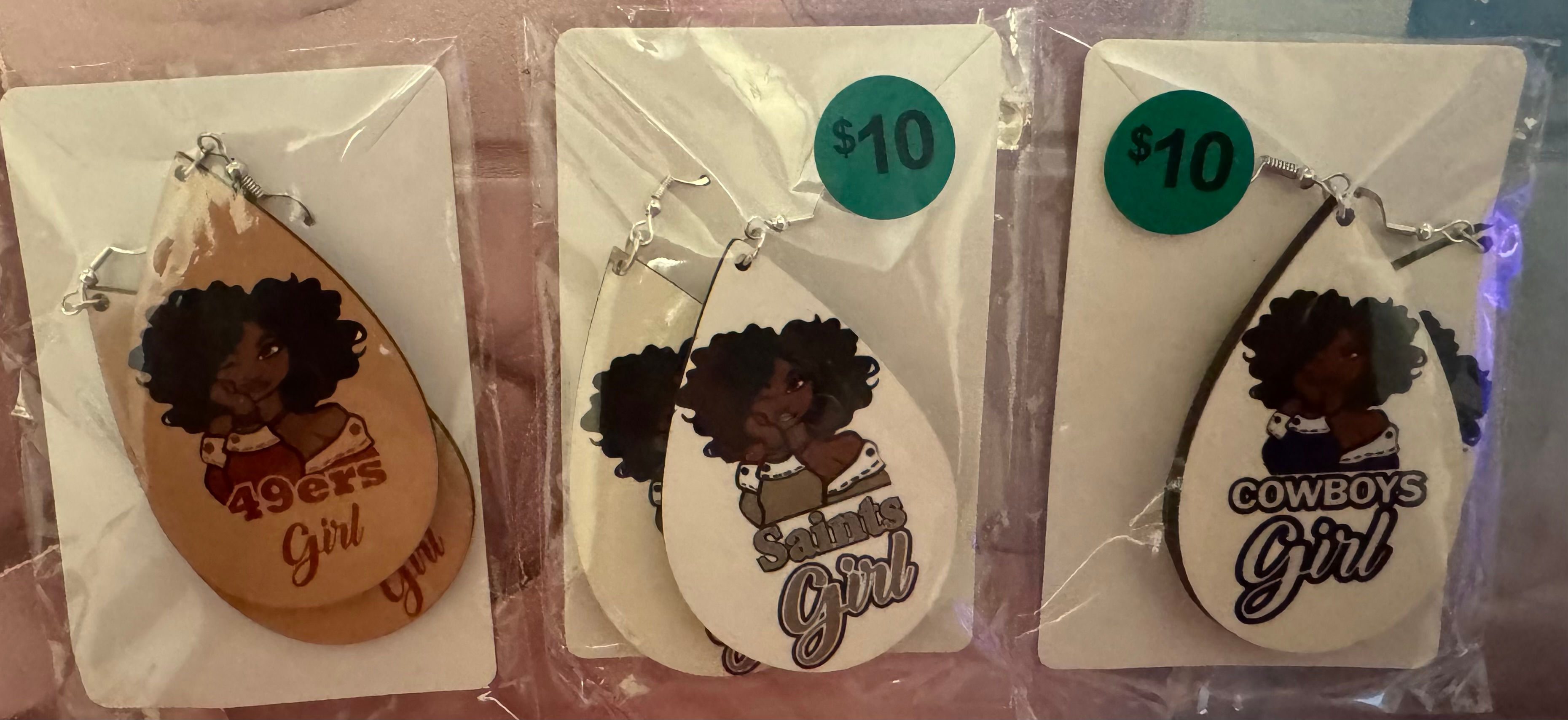 Sports Earrings
