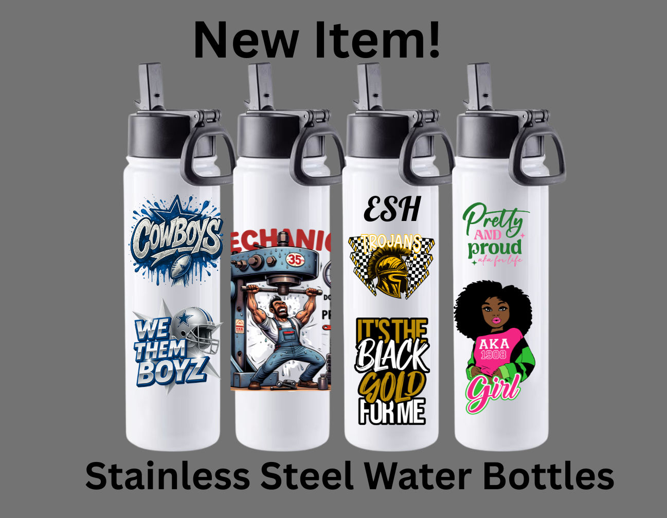 Custom Stainless Steel Water Bottles