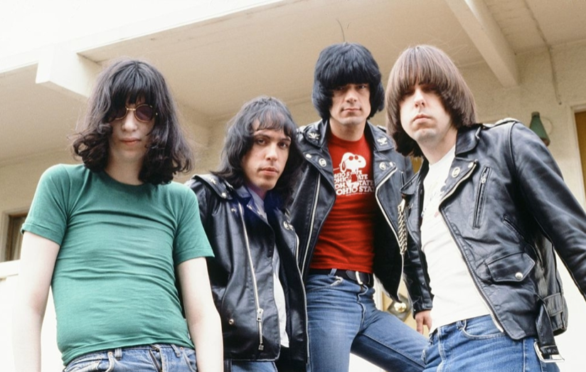 Ramones with New Drummer Marky