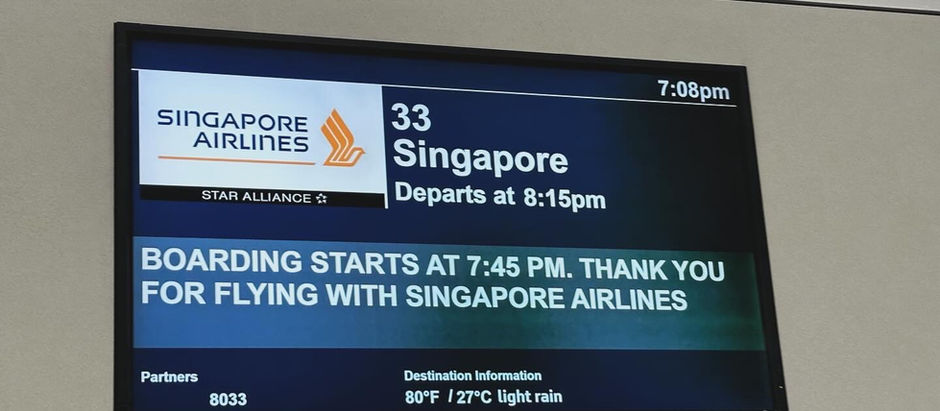 Singapore Airlines Business Class Review 2024 (SFO - SIN)