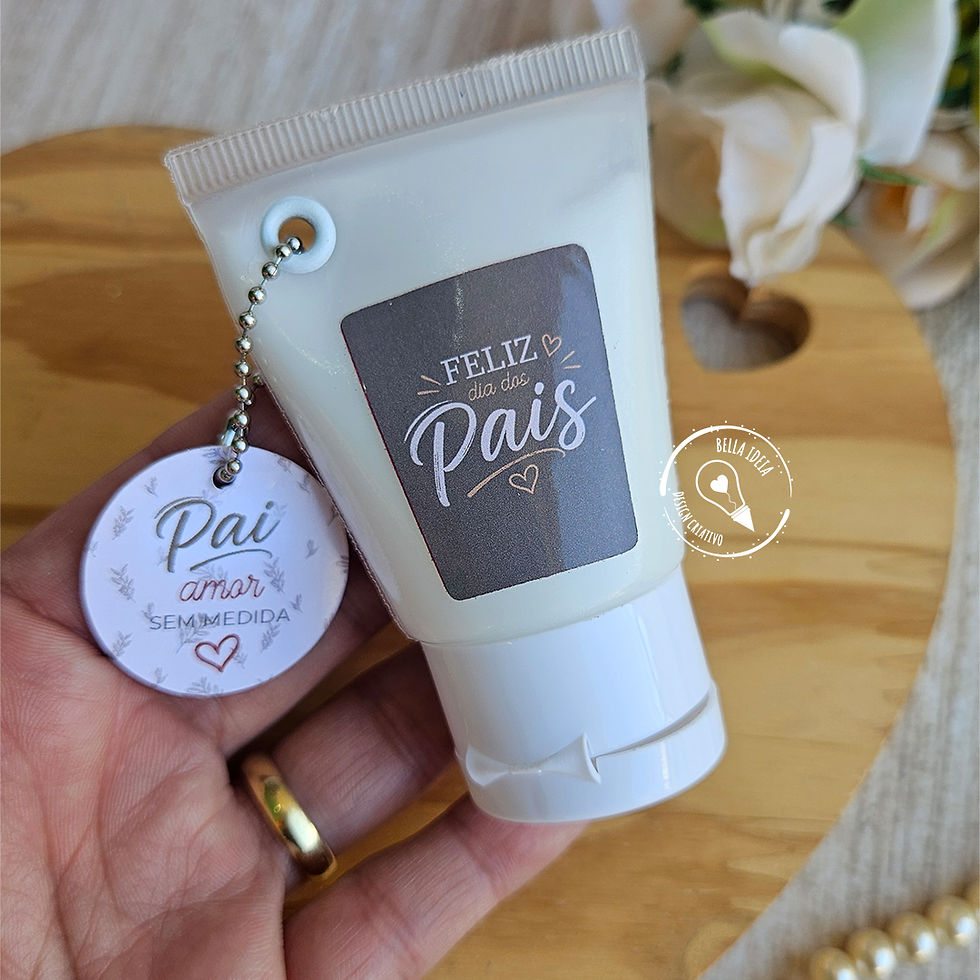 Creme Hidratante Dia dos Pais Brinde Mimo