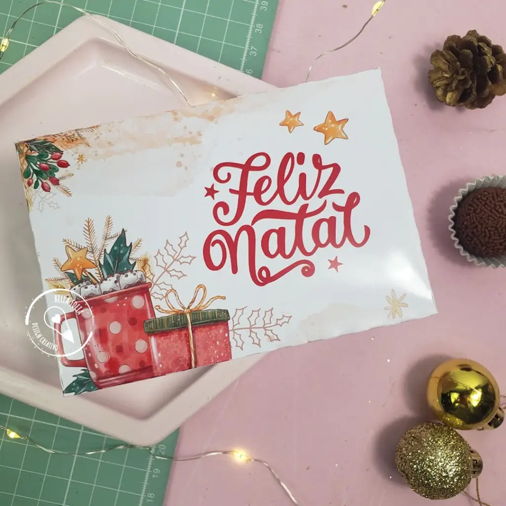 Caixinha para 6 doces Arquivo