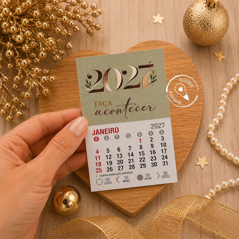 Miniatura: Calendario Ima de Geladeira 2027 Brinde
