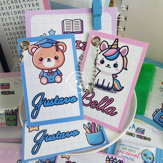 Etiquetas - Volta às aulas