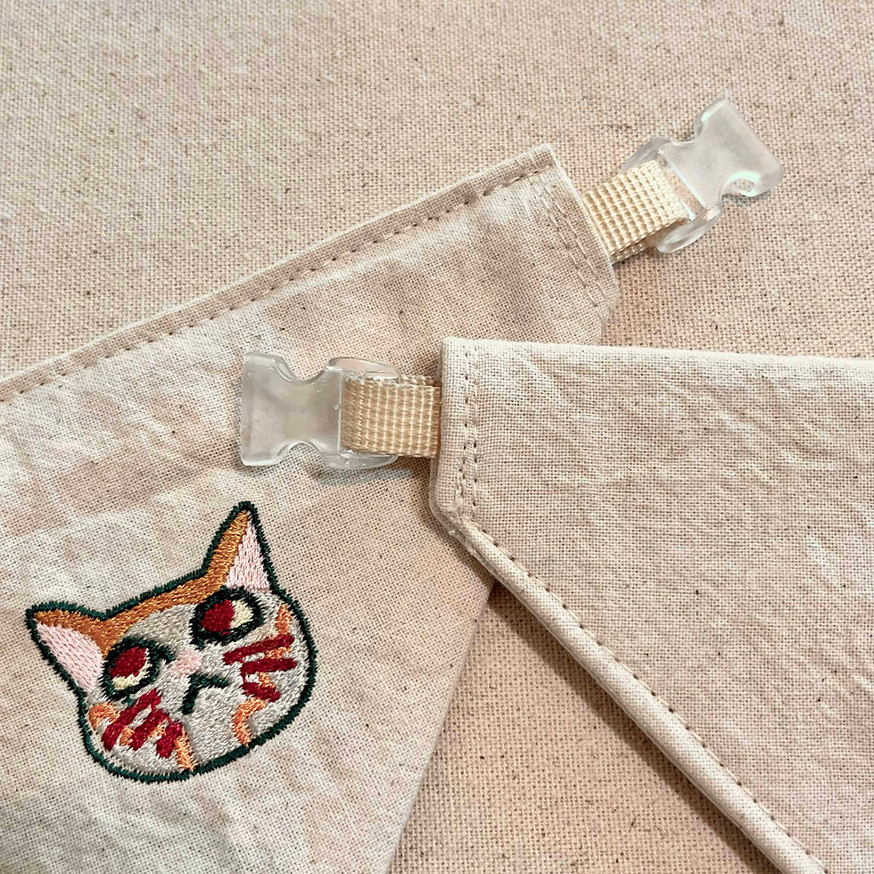縮圖：客製寵物領巾
